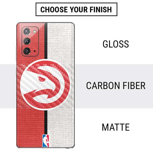 NBA Atlanta Hawks Canvas Galaxy Note20 5G Skin